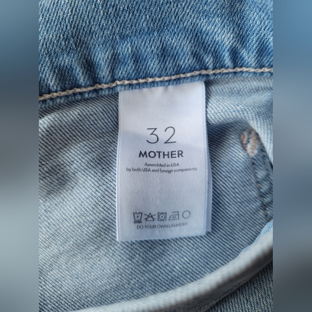 Mother Undercover Wide Leg High Rise Jeans - Picture 10 of 10